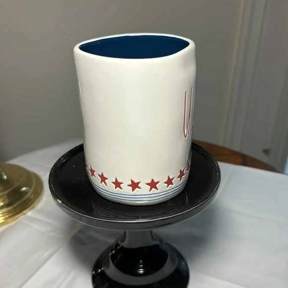 USA with Stars and Stripes coffee/ tea mug - Picture 4 of 6